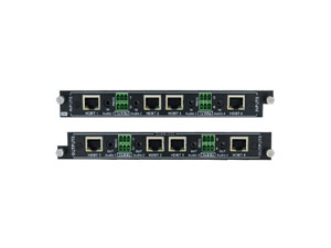 بطاقة HDBaseT 4 طرق غير ملحومة الإدخال/الإخراج