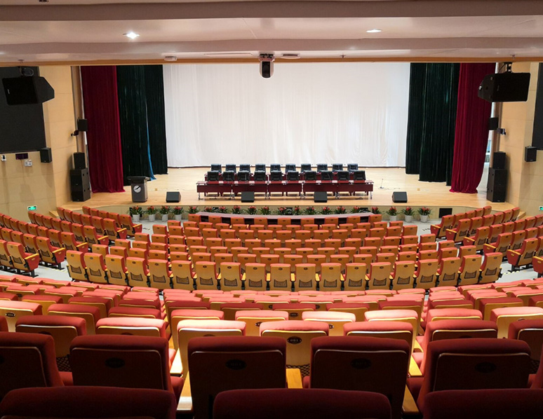نظام صوت وفيديو لمؤتمر Gonsin في مركز المؤتمرات بمدينة شنتشن الجامعية