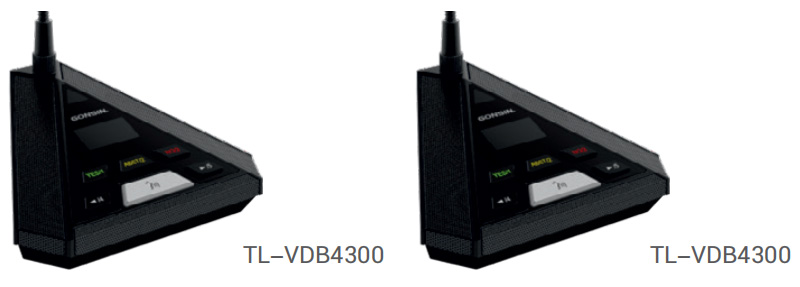 Tl نظام مؤتمرات ديجيتال لسطح المكتب TL VXB4300 TL VDB4300
