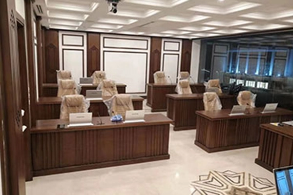 نظام مؤتمرات بدون ورق مطبق في غرفة مكة بالمملكة العربية السعودية